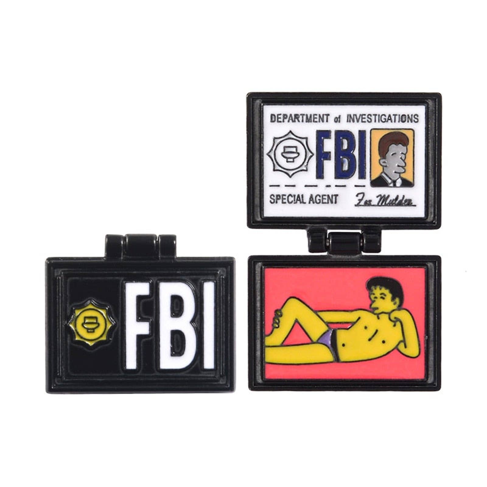Fbi Sexy Identification Enamel Pins 445
